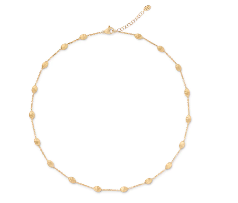 Marco Bicego Siviglia 18K Gold Small Bead Short Necklace