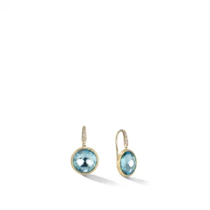 Marco Bicego Jaipur Blue Topaz Color Drop Earrings Dangle/Drop Earrings Bailey's Fine Jewelry