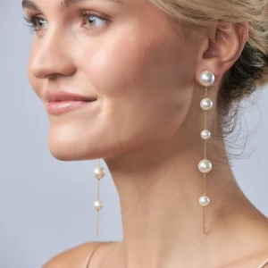 Laura Foote Flirty Pearl Earrings