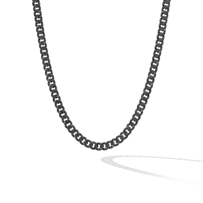 David Yurman Curb Chain Necklace, 20" Length, Sterling Silver