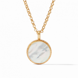 Julie Vos Flora Long Mother of Pearl Pendant Necklace Necklaces & Pendants Bailey's Fine Jewelry