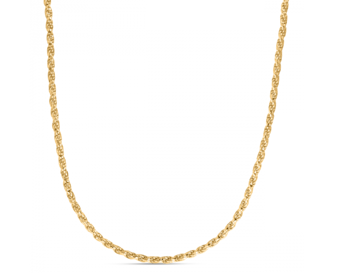 14k Yellow Gold Plated 3.6MM Rope Chain