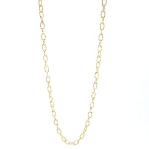 14K Gold Textured Forzentina Chain Necklace Chain Necklace Bailey's Fine Jewelry