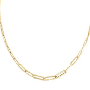 Roberto Coin 18k Yellow Gold Oro Classic Link Chain Necklace Chain Necklace Bailey's Fine Jewelry