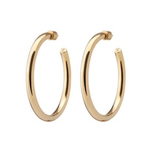 Jennifer Fisher 1.5″ Baby Lilly Hoop Earrings Earrings Bailey's Fine Jewelry