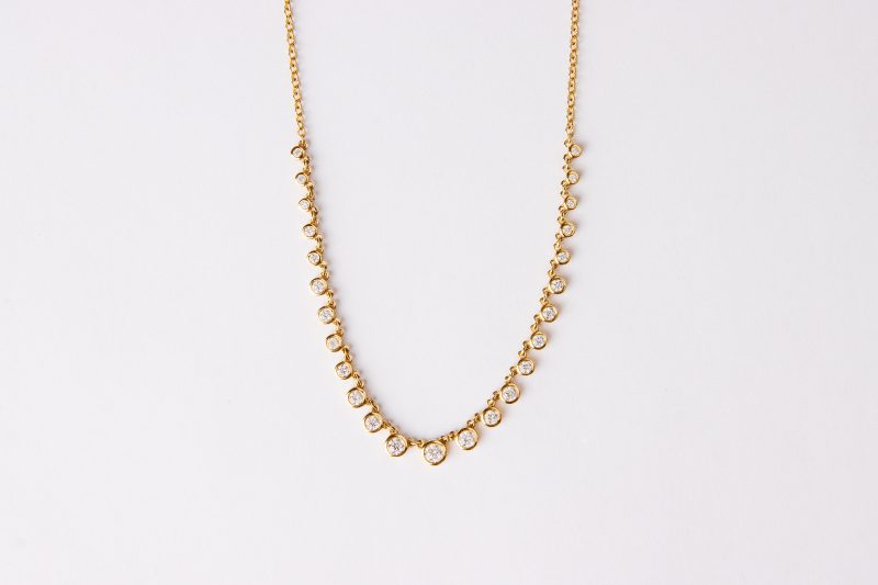 Bailey's Club Collection Bezel Diamond Necklace