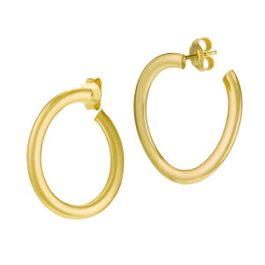 14K Yellow Gold Polished Wrap Earrings Earrings Bailey's Fine Jewelry
