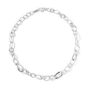 Ippolita Silver Classico Short Cherish Link Necklace Chain Necklace Bailey's Fine Jewelry