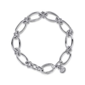 Gabriel 925 Sterling Silver Bujukan Link Bracelect Bracelets Bailey's Fine Jewelry