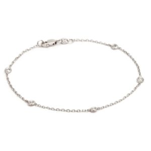 Bailey's Sterling Collection Diamonds by the Yard Bracelet