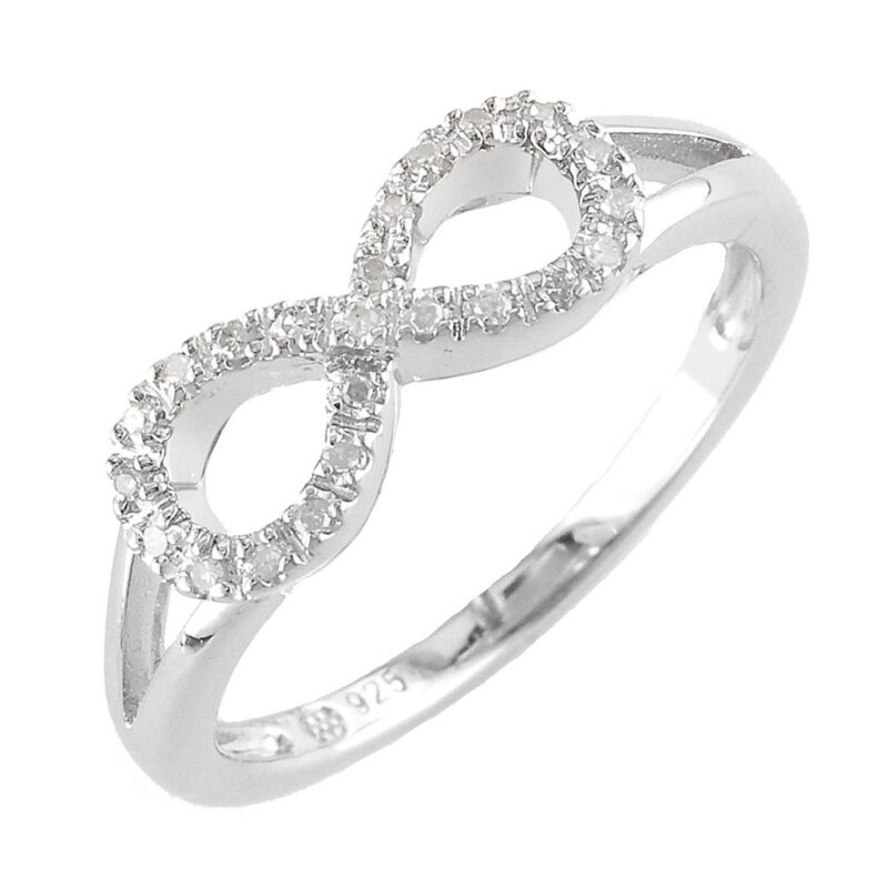 Bailey's Sterling Collection Diamond Infinity Ring