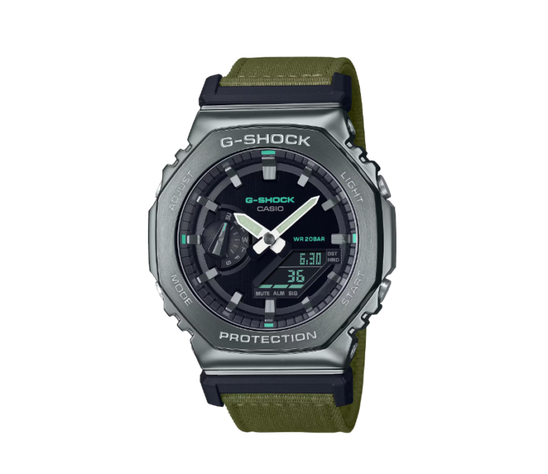 G-Shock Analog-Digital Utility Metal Olive Green Watch
