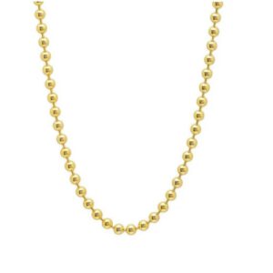 14KT Gold Ball Chain Necklace Chain Necklace Bailey's Fine Jewelry