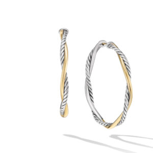David Yurman Infinity Hoop Earrings DY Bailey's Fine Jewelry