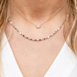 Bailey's Sterling Collection Mirror Chain Necklace
