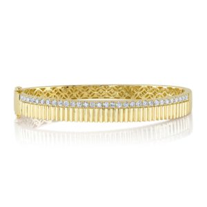14KT 1.07CT Gold Diamond Bangle Bracelet Bangle & Cuff Bracelets Bailey's Fine Jewelry