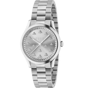 Gucci G-Timeless Quartz Silver Dial Watch Watches Bailey's Fine Jewelry