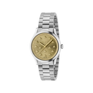 Gucci G-Timeless Multibee Golden Stainless Steel Bracelet Watch Watches Bailey's Fine Jewelry