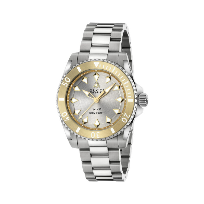 Gucci Dive Automatic Silver Dial Unisex Watch