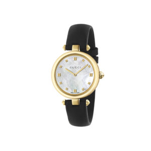Gucci Diamantissima Mother of Pearl and Gold Tone Watch Watches Bailey's Fine Jewelry