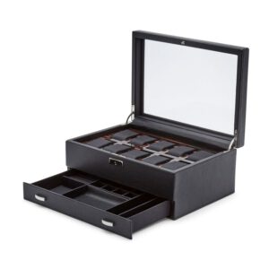 Wolf Roadster 10 Piece Watch Box With Drawer