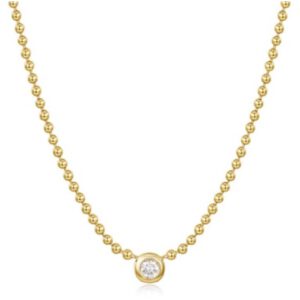 Bailey’s Icon Collection Solitaire Diamond Pendant Necklace Necklaces & Pendants Bailey's Fine Jewelry