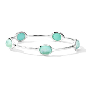 Ippolita Bailey’s Exclusive 925 Rock Candy 5-Stone Bangle in Rock Crystal Bangle & Cuff Bracelets Bailey's Fine Jewelry
