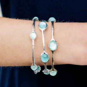 Ippolita Bailey's Exclusive 925 Rock Candy 5-Stone Bangle in Rock Crystal