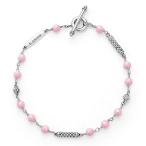 Lagos Pink Caviar Pink Ceramic Beaded Bracelet Bracelets Bailey's Fine Jewelry