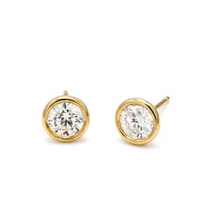 Bailey’s Club Collection Diamond Bezel Stud Earrings Earrings Bailey's Fine Jewelry