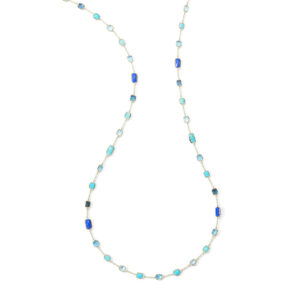 Ippolita Rock Candy Long Gelato Necklace in 18K Gold Waterfall 34.5″ Necklaces & Pendants Bailey's Fine Jewelry