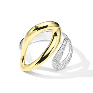 Ippolita Stardust Chimera Cherish Bypass Pavé Ring with Diamonds Fashion Rings Bailey's Fine Jewelry