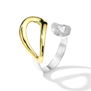 Ippolita Stardust Chimera Cherish Bypass Pavé Ring with Diamonds