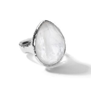 Ippolita Wonderland Teardrop Ring in Sterling Silver, Mother of Pearl Fashion Rings Bailey's Fine Jewelry