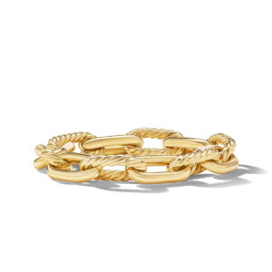David Yurman DY Madison Chain Bracelet in 18K Yellow Gold, 13.5mn DY Bailey's Fine Jewelry