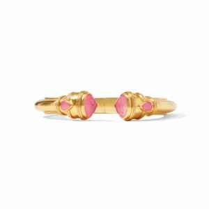 Julie Vos Cannes Demi Cuff in Iridescent Peony Pink Bangle & Cuff Bracelets Bailey's Fine Jewelry