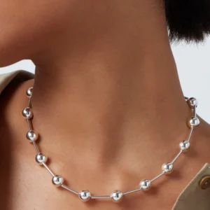Jenny Bird Silver Celeste Necklace