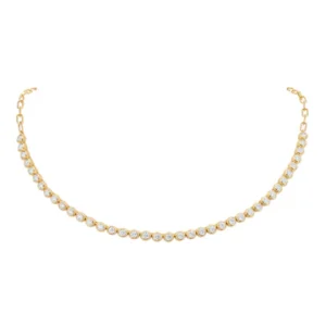 Gumuchian Moonlight Bezel Set Diamond Necklace Necklaces & Pendants Bailey's Fine Jewelry
