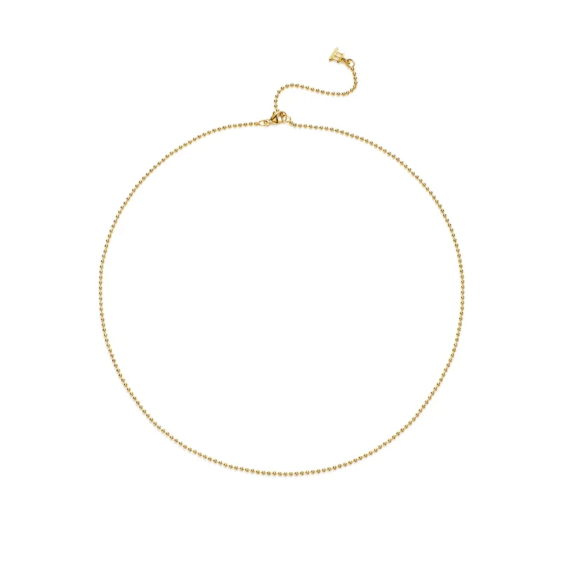 Temple St. Clair 18K Ball Chain Neclace