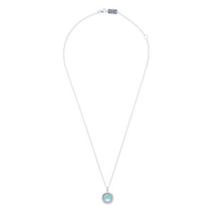 Ippolita Lollipop Mini Pendant Necklace in Sterling Silver with Diamonds