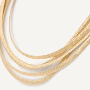 Marco Bicego Cairo 18K Yellow Gold 5-Strand Woven Necklace