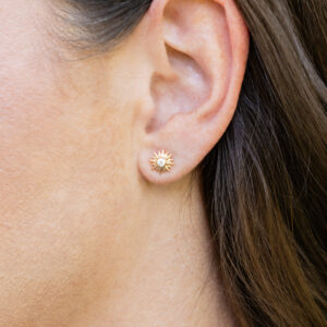 Bailey's Icon Collection Diamond Starburst Stud Earrings